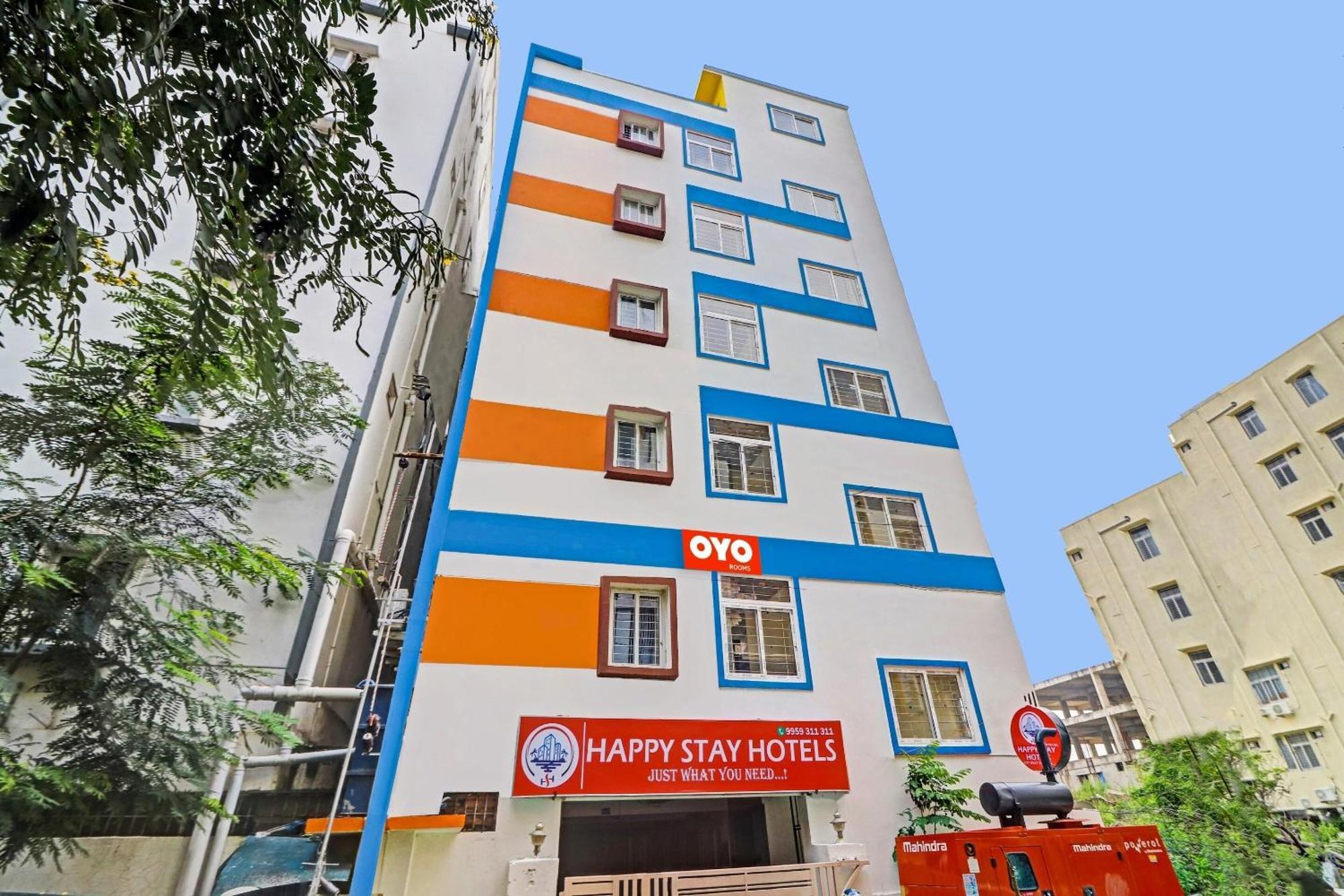 Oyo Happy Stay Hotels Hyderabad Ngoại thất bức ảnh
